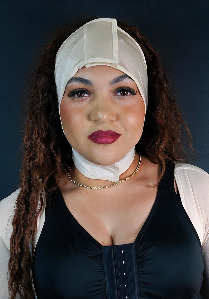 Post-Surgical Face & Neck Compression Wrap - Image 8