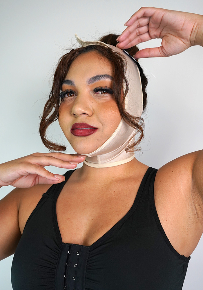 Post-Surgical Face & Neck Compression Wrap - Image 5