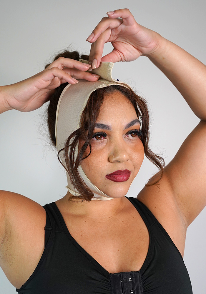 Post-Surgical Face & Neck Compression Wrap - Image 6