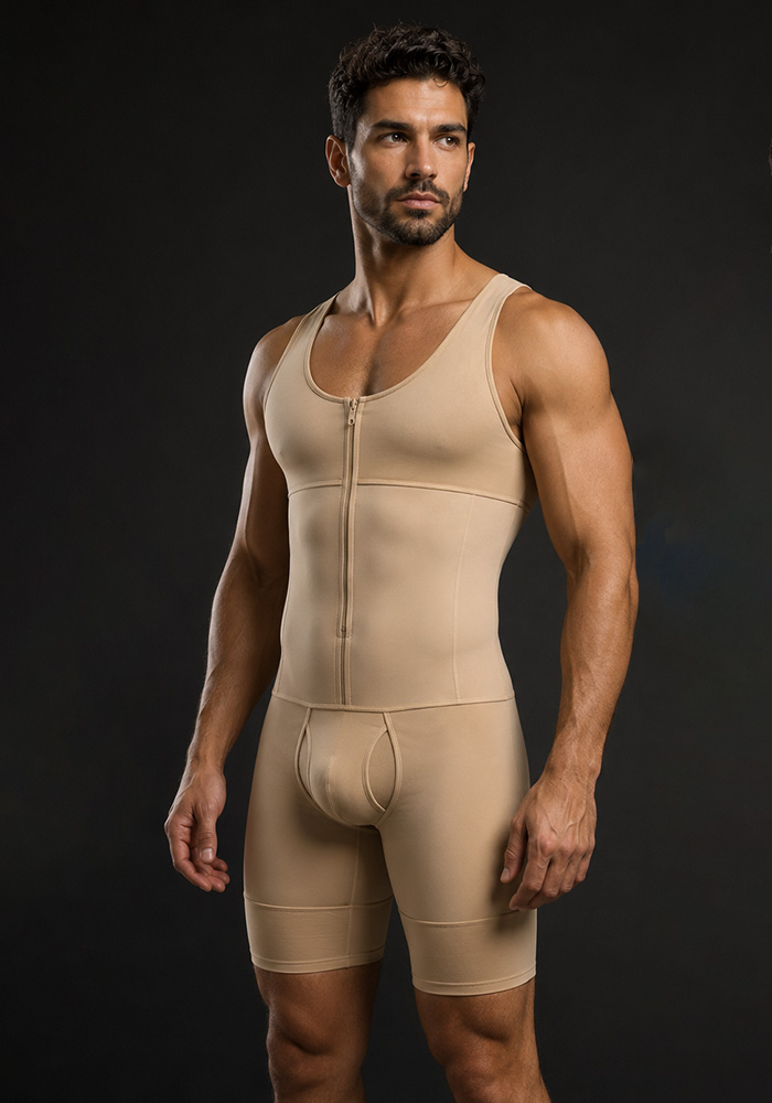 Men High Compression Post-Surgical Faja - Image 3