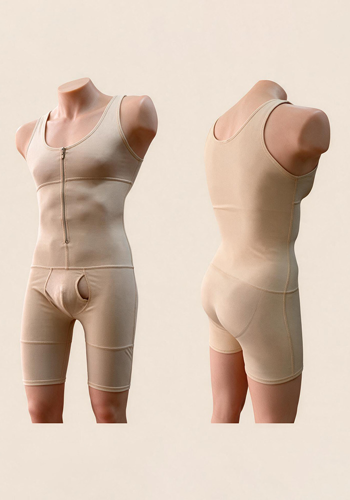 Men High Compression Post-Surgical Faja - Image 4