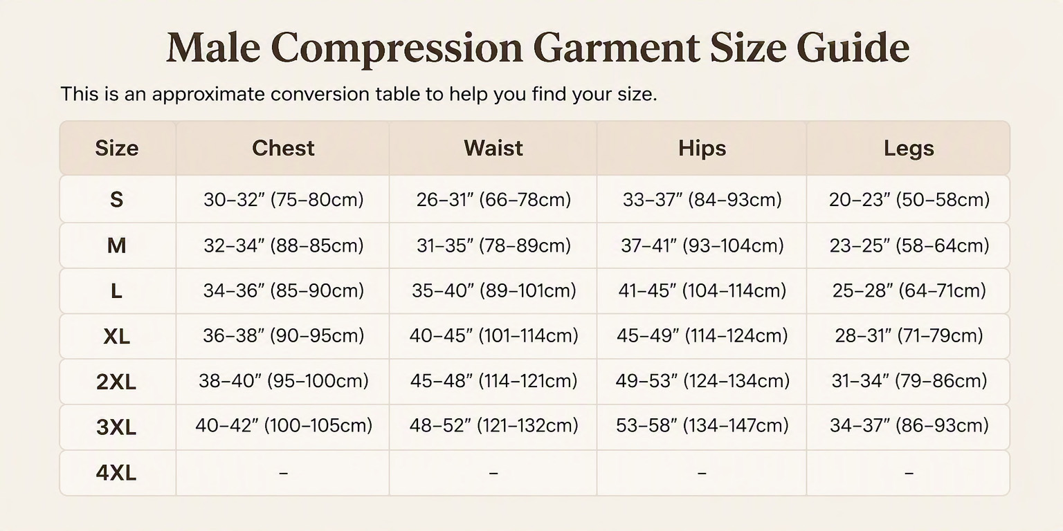 Men High Compression Post-Surgical Faja - Image 5